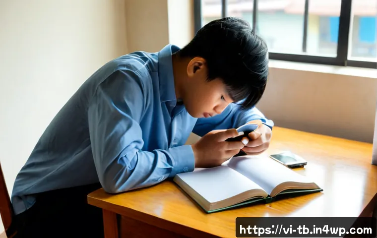 Home 17 집중력 증진을 위한 다양한 챌린지 - Photorealistic Vietnamese university student completing a focused study challenge at a tidy wooden d...